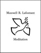 Meditation Handbell sheet music cover